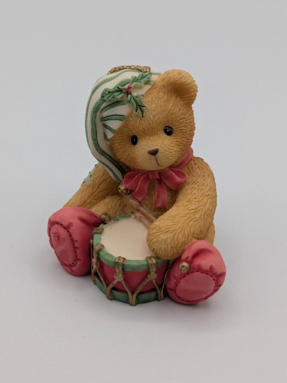 Cherished Teddies Drummer Boy Hanging Ornament (546550) 1999